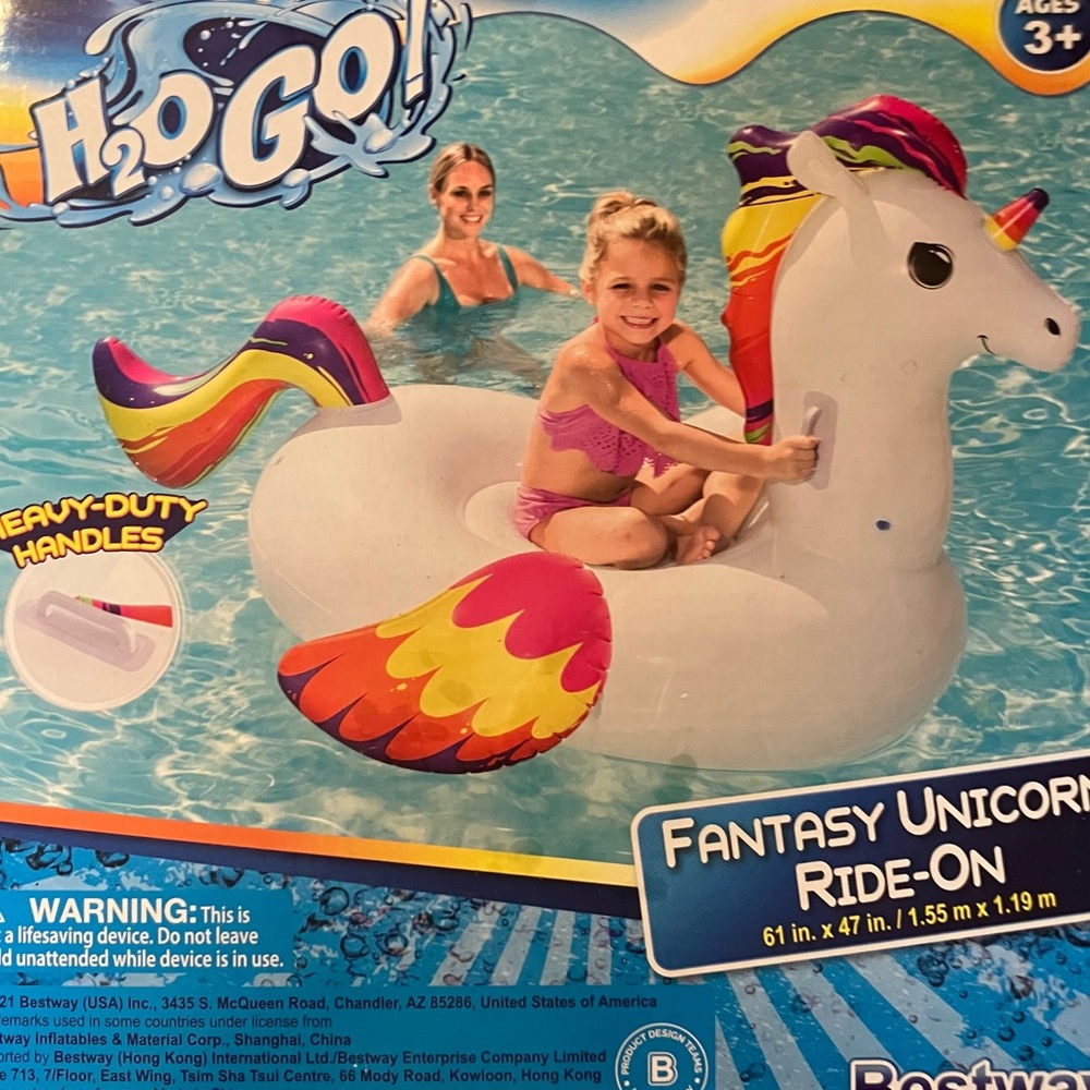 H2O Go Fantasy unicorn Ride On